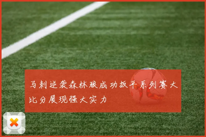 马刺逆袭森林狼成功扳平系列赛大比分展现强大实力